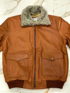 Chaqueta de Cuero para Hombre con Logotipo de Marca Moderna, Cuello Alto, Tela de Lona, Impermeable, Transpirable, Invierno, Calidad Confiable, la Más Demandada - Product Image 1