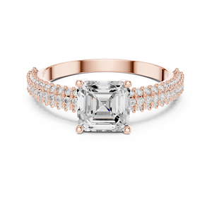 แหวนคู่ระบบแม่เหล็ก14K สำหรับความรักในระยะไกล - Product Image 2