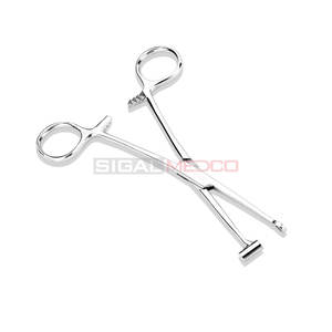 Pinces ORL de qualité supérieure en acier inoxydable allemand plaqué argent, antidérapantes, réutilisables, pour le corps, le tragus, l'oreille et le nombril - Product Image 6