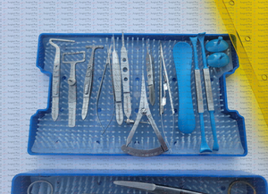 Juego de Instrumentos de Blefaroplastia para Cirugía Oftálmica, Oftalmología, Juego de 26 Piezas - Product Image 5