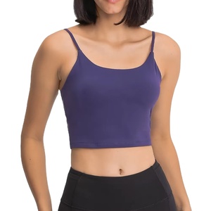 Top Deportivo Corto Sexy con Tirantes para Mujer, Venta al Por Mayor, para Yoga, Ejercicio, Fitness, Running, Modelo 2027 - Product Image 1