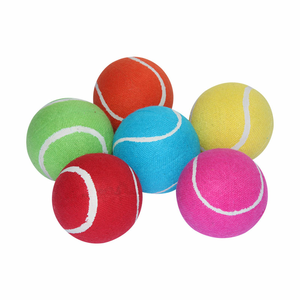 2024 balles de tennis personnalisées de haute qualité directes en usine balles de tennis imprimées avec logo personnalisé en gros pour l'entraînement - Product Image 6