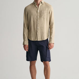 Pantalones cortos Cargo de gran tamaño de algodón puro, pantalones cortos multibolsillos informales de verano para hombres, pantalones cortos Cargo de algodón para hombres, servicio OEM - Product Image 3