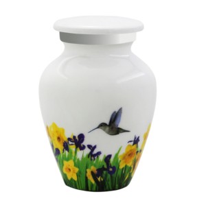 High Quality Blue Marble Aluminium <b>Keepsake</b> Cremation Urns Classic Design Small <b>Keepsake</b> Urns India - Product Image 4