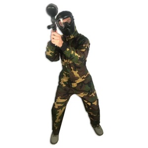 Combinaisons jetables imperméables non tissées bon marché / Combinaisons de paintball jetables Combinaison de camouflage jetable - Product Image 6