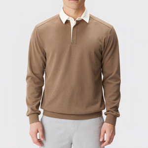 Polo de golf de rendimiento para hombre más reciente y mezcla con diseño de logotipo impreso personalizado para una movilidad mejorada a un precio razonable - Product Image 1