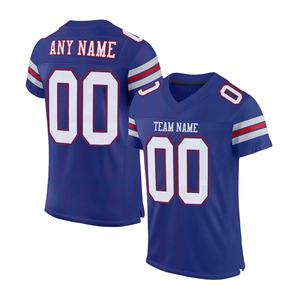 เสื้อฟุตบอลอเมริกันชาย ชุดฝึกซ้อม ฟิตเนส ทีม ชุดฟุตบอลอเมริกัน แขนสั้น ชุดกีฬา ชื่อทีม แห้งเร็ว - Product Image 1