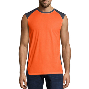 Camiseta sin Mangas para Hombre de Primera Calidad, Logotipo Personalizado, Color, Transpirable, Informal, Antiarrugas, Cómoda, Diseño de Talla Grande - Product Image 6