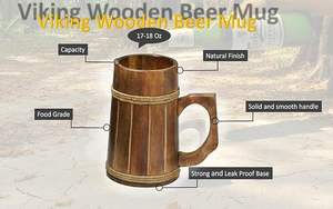 Mug à boire en bois écologique poli gravé sur mesure avec un design moderne pour les occasions spéciales et les mariages - Product Image 3