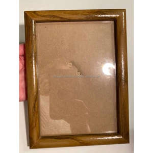 ExecEdge Photo & <b>Name</b> <b>Frame</b> | Premium Custom Wooden Office Desk <b>Frame</b> with <b>Name</b> Slot & Logo Engraving for Professionals - Product Image 4