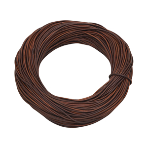 Cordon en cuir rond de qualité supérieure fait à la main 5mm et 3mm pour les laisses de chien et la fabrication de bijoux gamme de tailles 1mm-8mm - Product Image 2
