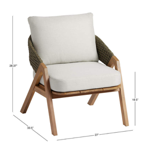 Sillón americano de dos plazas hecho de madera y con tapicería de sofá, cómodo y que aporta una impresión estética. - Product Image 5