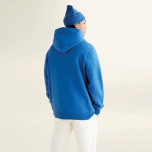 Hombres 100% algodón personalizado Logo Plain Drop Shoulder Hoodies Oversize Pullover Heavyweight 400GSM Fleece Hooded & Sudaderas para hombres - Product Image 6