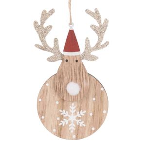 ของแขวนทำจากไม้ขนาดเล็กสำหรับตกแต่งบนโต๊ะเหมาะสำหรับการตกแต่งวันหยุดที่เรียบง่ายและพื้นที่ขนาดกะทัดรัด - Product Image 5