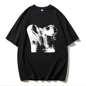 Camiseta Casual de Manga Corta para Mujer con Logotipo Personalizado, Color Blanco Puro, Talla Grande, Calidad Premium para Chicas y Mujeres - Product Image 3