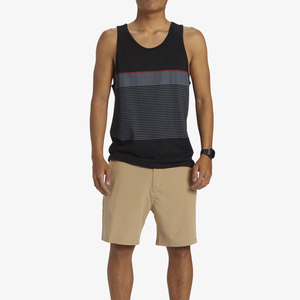 เสื้อกล้ามผู้ชายผ้าฝ้าย100% ชุดออกกำลังกายเสื้อออกกำลังกาย - Product Image 5