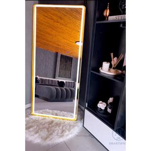 LED Full Length <b>Mirror</b> 80x180cm Adjustable Black Rectangular Silver Wall <b>Makeup</b> <b>Mirror</b> <b>with</b> <b>Lights</b> at Smartspace - Product Image 3