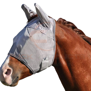 หน้ากากกันแมลงสำหรับม้า ปี 2026 ทันสมัย ระบายอากาศได้ดี ทนทาน นุ่ม สบาย ป้องกันแมลงวัน ป้องกันแมลง - Product Image 2