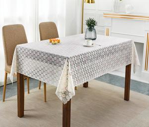 Boen trắng thêu Khăn trải bàn Khăn trải bàn không thấm nước với ren cho Đảng - Product Image 2