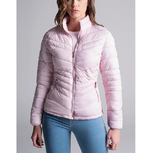 Hiver Rembourrage Capuche Femme Imperméable Chaud Softshell Bomber Jacket Sportswear Doublure en coton Broderie BD - Product Image 2