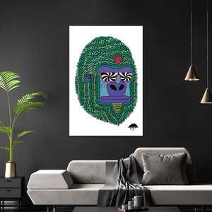 Affiche Herbert the Hypno Ape pour décoration murale, collection Mulga - Product Image 4