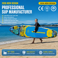 Planche de paddle gonflable nouvelle série Daska en matériau Drop Stitch, capacité 450 lb, pour jeux aquatiques et surf – Approvisionnement direct usine