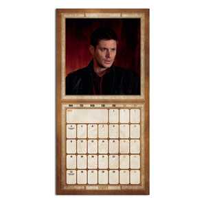 Calendario de Escritorio Personalizado Supernatural 2025, Calendario de Mesa Perpetuo de Papel para Uso en Oficina con Funciones de Reloj y Exhibición - Product Image 1