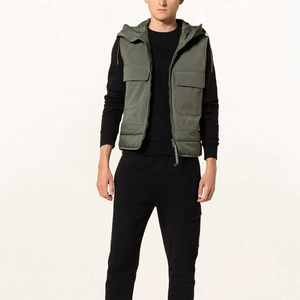 Mode classique gilet pour hommes formel tenue décontractée gilet costume gilet hiver coton hommes gilet veste à capuche hommes hiver chaud - Product Image 6