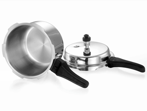 Ensemble d'autocuiseur en acier inoxydable à trois plis robuste pour un usage commercial domestique multi-capacité (2-10L) compatible avec l'induction de gaz - Product Image 2