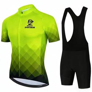 Venta al por Mayor de Conjuntos de Jersey de Ciclismo para Hombre, Logotipo Personalizado, Transpirable, Ropa Deportiva de Verano para Ciclismo al Aire Libre, Personalizable en Pequeños Lotes - Product Image 6