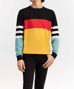 Suéter de Punto Personalizado de Cuello Redondo y Manga Larga para Hombre, Estilo Informal, Color Negro, Talla Grande - Product Image 5