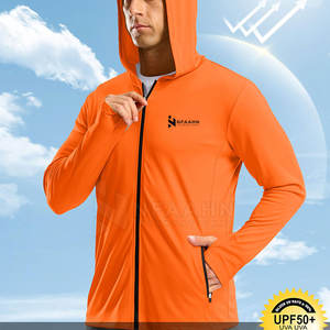 Sudaderas con capucha de refrigeración de tela Premium Material mezclado de algodón Sudaderas con capucha de refrigeración modernas y duraderas - Product Image 4