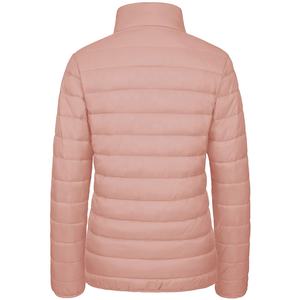 Veste matelassée élégante pour femmes, design personnalisé, mode d'hiver, décontractée, col montant, coupe-vent, fermeture éclair, fabricant direct d'usine - Product Image 2