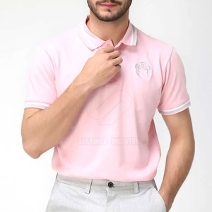 Polo elegante con bordado en el pecho para ocasiones formales, marca o uniforme de empresa, Polo bordado - Product Image 1