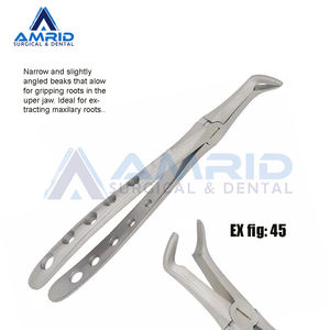 Instrumentos quirúrgicos dentales fórceps de acero para extracción de dientes premolares superiores equipos dentales CE - Product Image 3