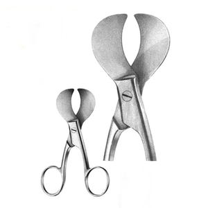 Tijeras de cordón umbilical Tijeras de acero inoxidable de 105mm para obstetricia a la venta Hecho en Pakistán - Product Image 1