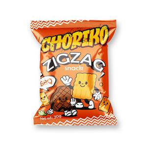 CHORIKO ZIGZAG 30G OEM/ODM Etiqueta privada Barbacoa Fruta y verdura Aperitivo Suministro a granel - Product Image 2