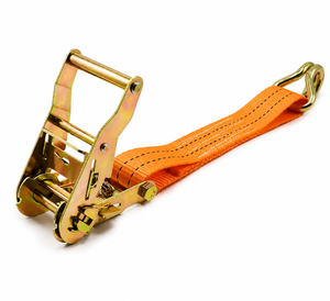 Sangle de cargaison à cliquet haute résistance en polyester 38 mm 1500 kg pour le transport et la fixation des charges, longueur personnalisée, fabrication OEM ODM - Product Image 5