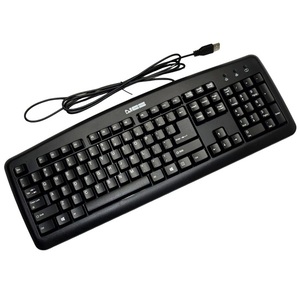 Best Selling Brand New <b>USB</b> Wired <b>Keyboard</b> - NCS KU-0325 Black - Product Image 1