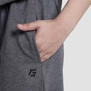 Pantalones de pana transpirables GA de cintura media estilo casual en color carbón - Product Image 5