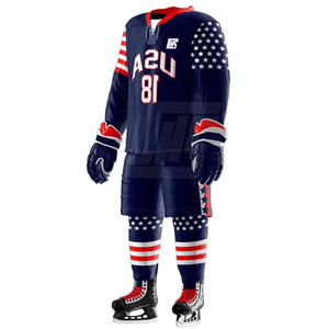 Uniforme de Hockey sobre Hielo, Jersey y Pantalones de Primera Calidad para Equipos de Hockey sobre Hielo - Product Image 6