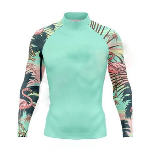 OEM Design <b>Compression</b> Mma Rash Guard oem Mma Rash guard custom Sublimated Printed <b>Mens</b> Breathable <b>Compression</b> Rash Guard - Product Image 4