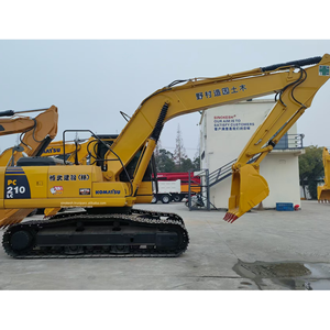 Excavadora Komatsu PC210LC usada de buen rendimiento 21ton maquinaria de construcción grande pc210 210-8 excavadoras usadas para la venta - Product Image 1