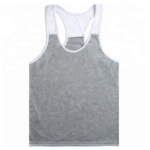 Singlet — débardeur de sport pour hommes, t-shirt d'exercices, musculation, croix, Logo de marque personnalisé - Product Image 2