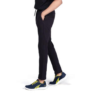 Pantalon en toile noire surdimensionné décontracté pour homme, style streetwear, haute qualité, tissage non tissé, imperméable, collection 2025 - Product Image 4