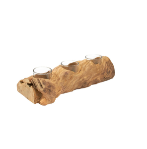 Bougeoirs en bois flotté sur mesure pour la maison Restaurant hôtel mariage grande vente élégante pièce maîtresse décoration de la maison - Product Image 6