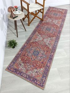 Alfombras de Cocina Modernas Tejidas a Mano con Diseño Geométrico Antideslizante y Acolchadas para el Hogar, Campamentos y Picnic - Product Image 2