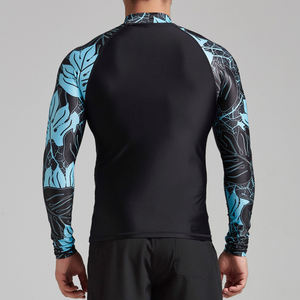 ชุดป้องกันผื่นคันสำหรับผู้ชายเสื้อแรชการ์ดสำหรับผู้ชายดีไซน์แขนพิมพ์ลายตามสั่งโลโก้ได้ทุกขนาด - Product Image 2