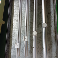Guide linéaire en aluminium PYG SBR12UU SBR16UU SBR20UU, bloc coulissant linéaire, roulement, rails linéaires, mouvement linéaire, CNC, vente chaude