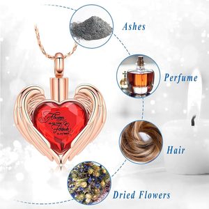 Cremation Urn <b>Necklace</b> <b>for</b> <b>Ashes</b> Stainless Steel Heart Memorial <b>Necklaces</b> <b>Ash</b> Holder <b>for</b> Human Keepsake Loved Ones Custom Size - Product Image 2